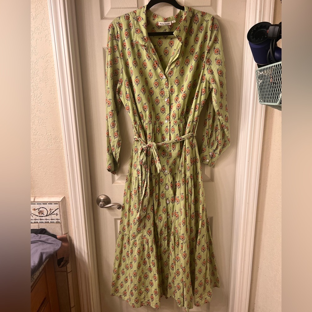 Roller Rabbit XL Anthropologie Dress EUC